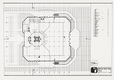 Rajmund Müller, Peter Černo, Stanislav Spáčil – Nákupné stredisko v Bratislave – Lamač. Pôdorys prízemia 