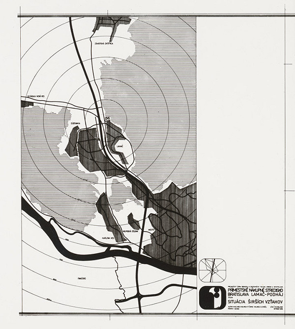 Rajmund Müller, Peter Černo, Stanislav Spáčil – Nákupné stredisko v Bratislave – Lamač. Situácia širších vzťahov 