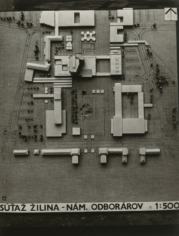 Ferdinand Čapka – Sídlisko Hliny v Žiline. Pohľad z vtáčej perspektívy. 