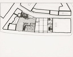 Ján Bahna, František Kalesný, Rajmund Müller – Dostavba Domu odievania  rekonštrukciou OD Dunaj v Bratislave. Pôdorys. 