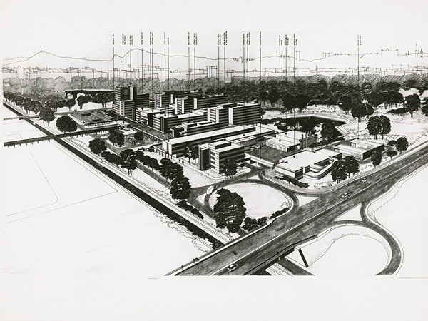 Viktor Šišolák, Jindřich Martin, Štefan Lichvár, Vladimír Kubiš, Ivan Kolenič, Rajmund Müller – Nemocnica v Bratislave – Petržalke. Perspektíva.