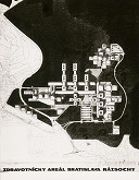 Jan Fibinger, Jindřich Martin, Eva Ondrušková, Milan Šavlík, Rajmund Müller – Zdravotnícky areál Rázsochy v Bratislave. Návrh. 