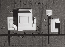 Jindřich Martin, Rajmund Müller – Dostavba nemocnice s poliklinikou III. typu v Prešove. Chirurgický pavilón. Model.  