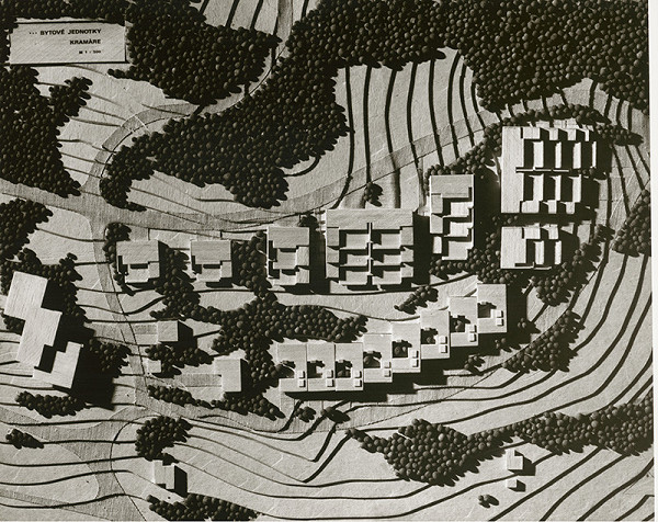Rajmund Müller – Bytové jednotky v Bratislave – Kramároch. Model. 