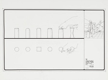 Alfréd Nemeth, Miloš Gašparec, Milan Križan, Otto Šujan, Rajmund Müller – Štúdia úprav námestí v štátnej mestskej pamiatkovej rezervácii Bratislava - mesto. Kamenné záražky. M 1:10 (pôv.)   