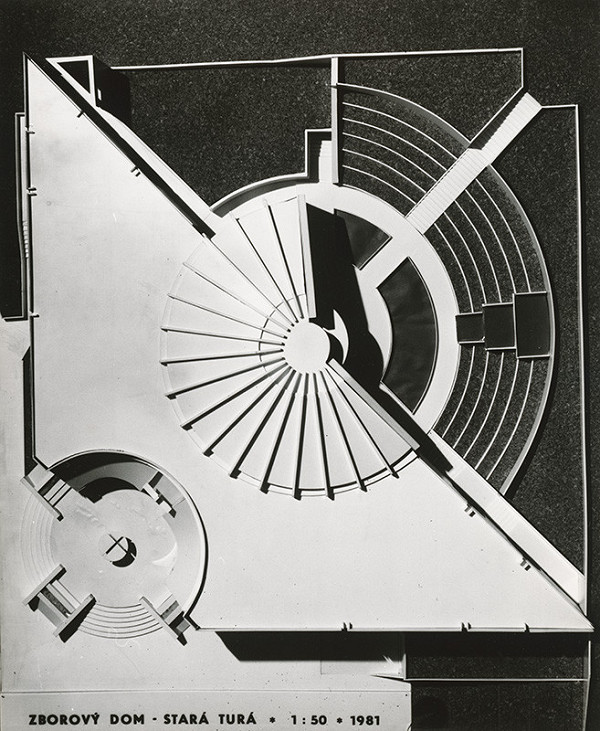 Márius Žitňanský, Rajmund Müller – Zborový dom v Starej Turej. Model. 