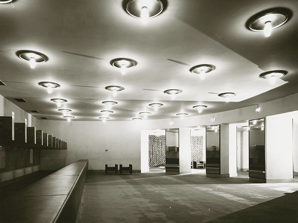 Rajmund Müller, Raymond Hirth, Rudolf Gaža – Historická budova SND v Bratislave. Šatne 