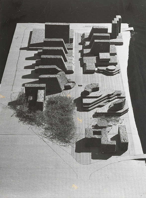 Rajmund Müller – Súťaž na novostavbu SND v Bratislave. Model. 