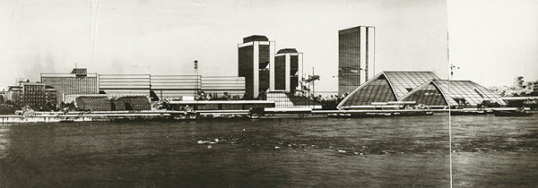 Rajmund Müller – Nová budova SND v Bratislave. Nákres v reálnom priestore. 