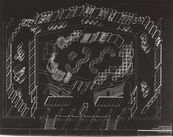Vojtech Vilhan, Milan Švehla, Rajmund Müller – Celoslovenská výstava scénografie. Pôdorys 