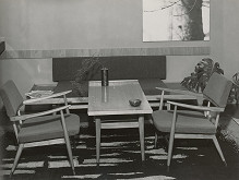 Anton Cimmermann, Evžen Hejtmánek, Gabriela Cimmermannová, Rajmund Müller – Zotavovňa SNP v Jasnej. Sedacia súprava 