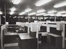 Lumír Lýsek, Tomáš Gucfa, Rajmund Müller – Obchodný dom Jednota v Trnave. Kancelária 