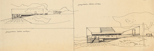 Ferdinand Milučký – Krematórium a urnový háj. Perspektívna štúdia nástupu 