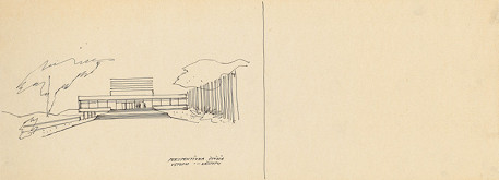 Ferdinand Milučký – Krematórium a urnový háj. Perspektívna štúdia nástupu 