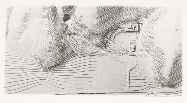 Ferdinand Milučký – Krematórium a urnový háj v Bratislave. Model finálneho návrhu. 