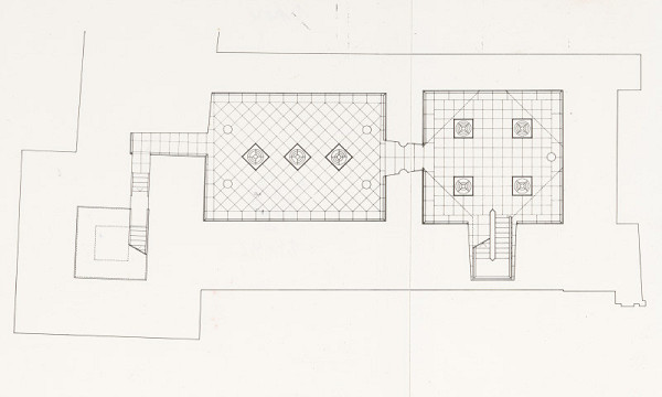 Ferdinand Milučký, Peter Bouda, Ivan Masár, Askold Žáčko – Klenotnica na Bratislavskom hrade. Pôdorys spodného podlažia. 