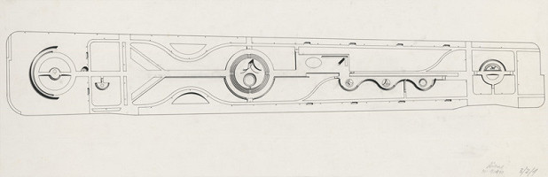 Ferdinand Milučký – Park Karola Šmidkeho. Bratislava. Situácia. M 1:800 