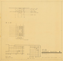 Ferdinand Milučký, Jozef Vachálek – Zastupiteľský úrad ČSSR v Ríme. Interiéry. Svetelná plastika, výkres č. 6. 