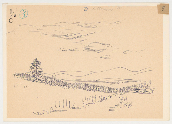 Emanuel Hruška – Rukopis knihy K tvorbe urbanistického prostredia. Biosféra stredoslovenskej krajiny. 