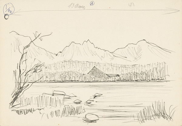 Emanuel Hruška – Rukopis knihy K tvorbe urbanistického prostredia. Vysoké Tatry (Štrbské pleso) - monumentálna krajina. 