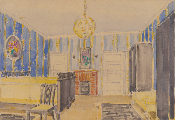 Franz Wimmer – Návrhy interiérov. Spálňa