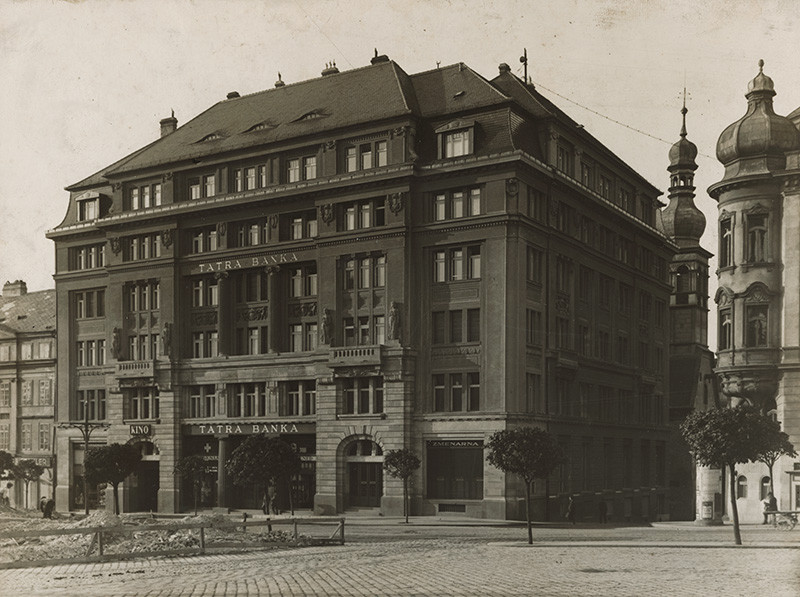 M. M. Harminc: budova Tatra banky v Bratislave, dnes Ministerstvo kultúry SR, 1922 – 25