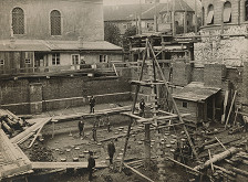 Milan Michal Harminc, Béla Mindszenty – Tatra banka v Bratislave. Výstavba budovy  