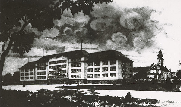 Milan Michal Harminc – Návrh na nerealizovanú nemocnicu v Skalici/Holíči. 