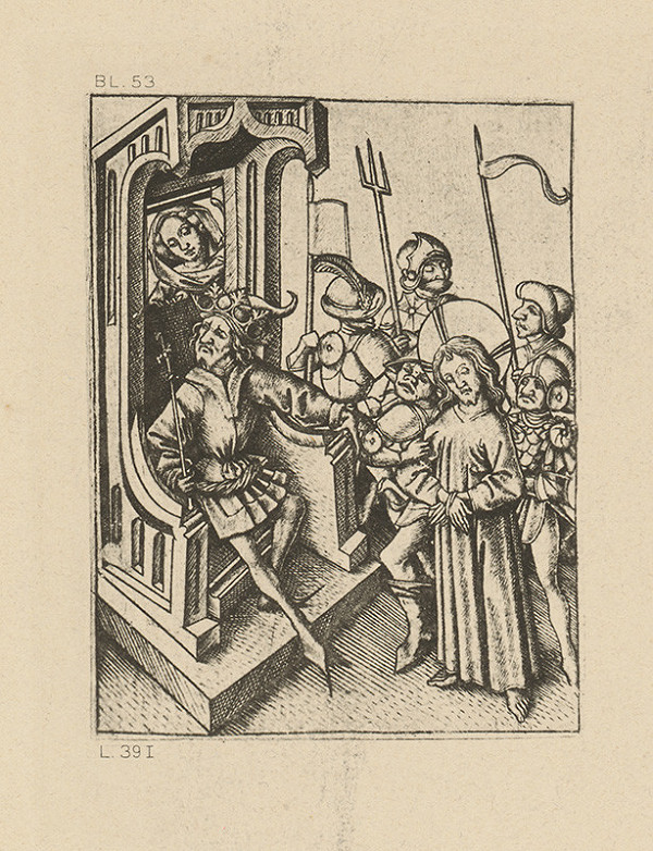 Majster E.S. – Kristus pred Pilátom I. 