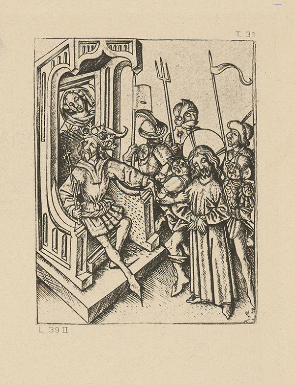 Majster E.S. – Kristus pred Pilátom II. 