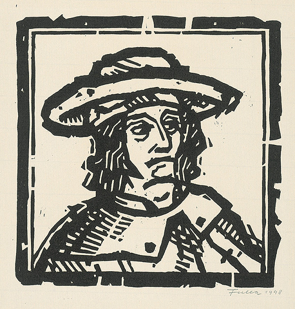 Ľudovít Fulla – The Imaginary Likeness of Villon 