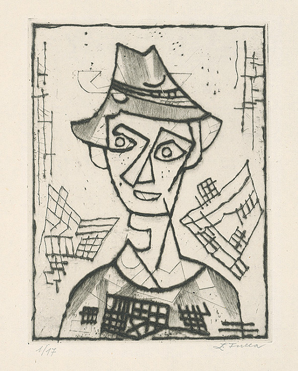 Ľudovít Fulla – Chlapec v klobúku 