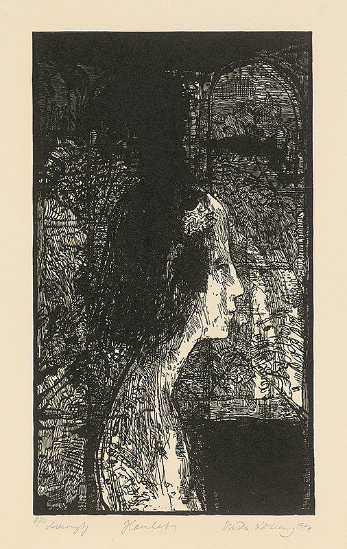 Dušan Kállay – 1. ilustrácia ku knihe W.Shakespeara Hamlet