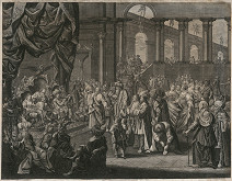 Johann Daniel Herz st. – Biblický výjav 