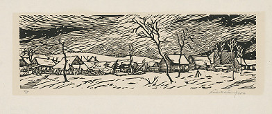 Ľudovít Bránsky – Zimná krajina 