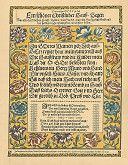 Marc Anton Hannas – Titulný list ku knihe Ein Schöner christlicher Haus 