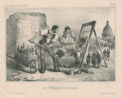 Jean Ignace Isidore Grandville – Le Triage populaire 