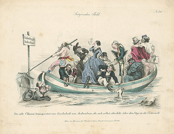 Andreas Geiger, Josef Cajetan – Na Charonovom člne