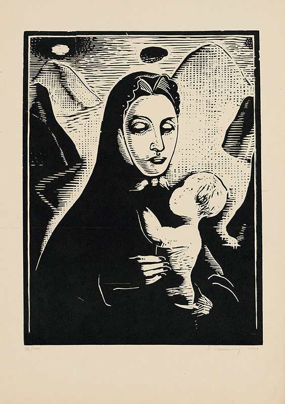 Dezider Milly – Matka s dieťaťom