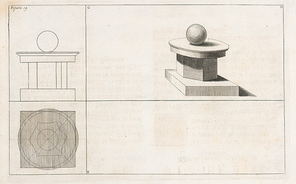 Andrea Pozzo, Giacomo Böemo Komarek – Fig.19. - Tri kamene,jeden na druhom