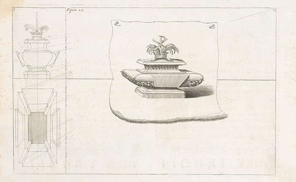 Andrea Pozzo, Giacomo Böemo Komarek – Fig.23. - Urna zdobená ornamentami