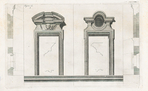 Andrea Pozzo, Giacomo Böemo Komarek – Fig.101. - Portály - 2 