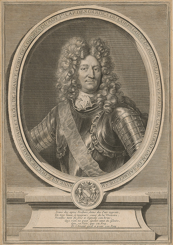 Gérard Edelinck, Hyacinthe Rigaud – Podobizeň vojvodu z Noatles