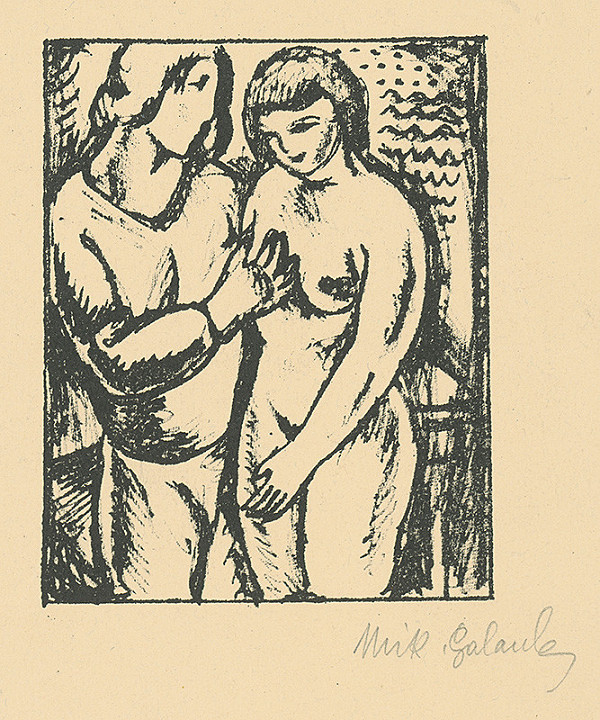 Mikuláš Galanda – Milenci I. 