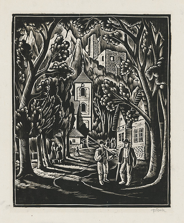 Ferdiš Duša – Vršatecké podhradie 