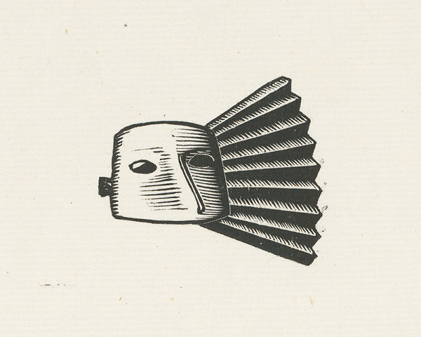 Vladimir Andrejevič Favorskij – 16. Ilustrácia - Maska 