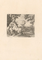 Carlo Cesio, Annibale Carracci – Dáma s jednorožcom,Tab.XXXI. 