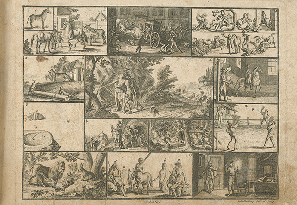 Johann Rudolf Schellenberg – Dávid a Jonatán 