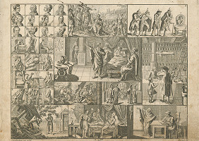 Johann Rudolf Schellenberg, Johann Georg Penzel – Umierajúci kráľ 