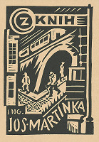 Ľudovít Fulla – Ex libris inžiniera Jozefa Martinku 